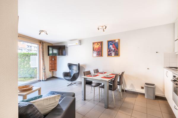 Centraal appartement in Sint-Idesbald, 100 m van zee - thumbnail 4