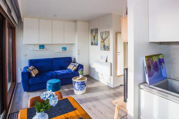 Landhuis in het centrum van Middelkerke met panoramisch uitzicht (2p, 25m²) - thumbnail 5