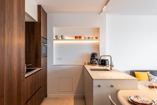 4-persoons appartement met duinzicht en garage in Sint-Idesbald - thumbnail 2