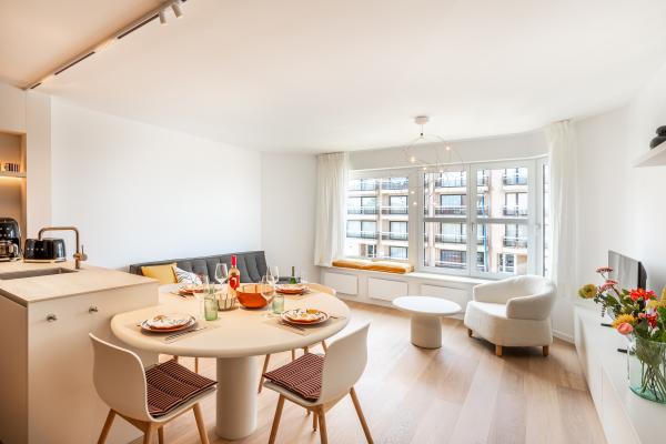 4-persoons appartement met duinzicht en garage in Sint-Idesbald - thumbnail 1
