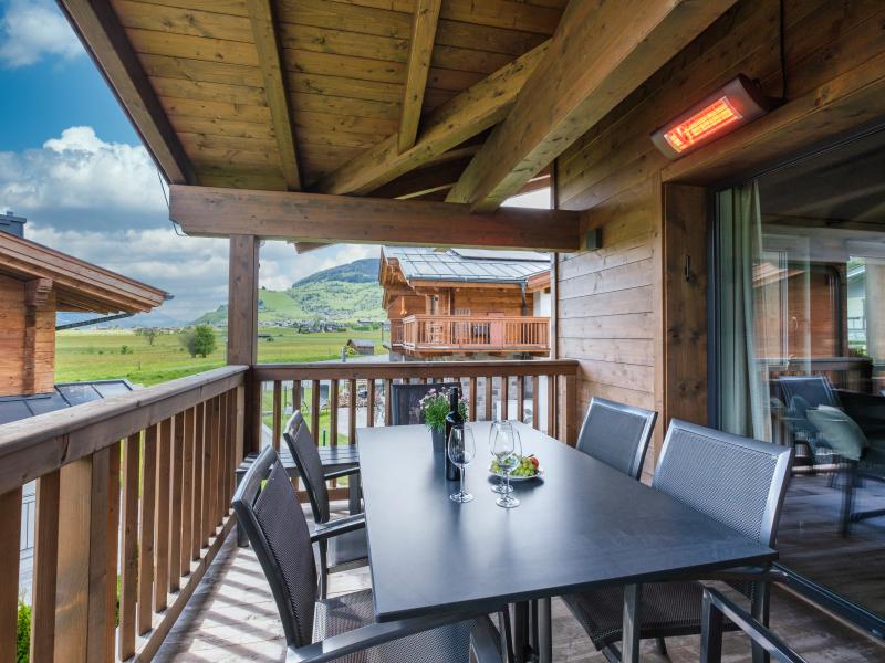 Maison spacieuse avec balcon et sauna