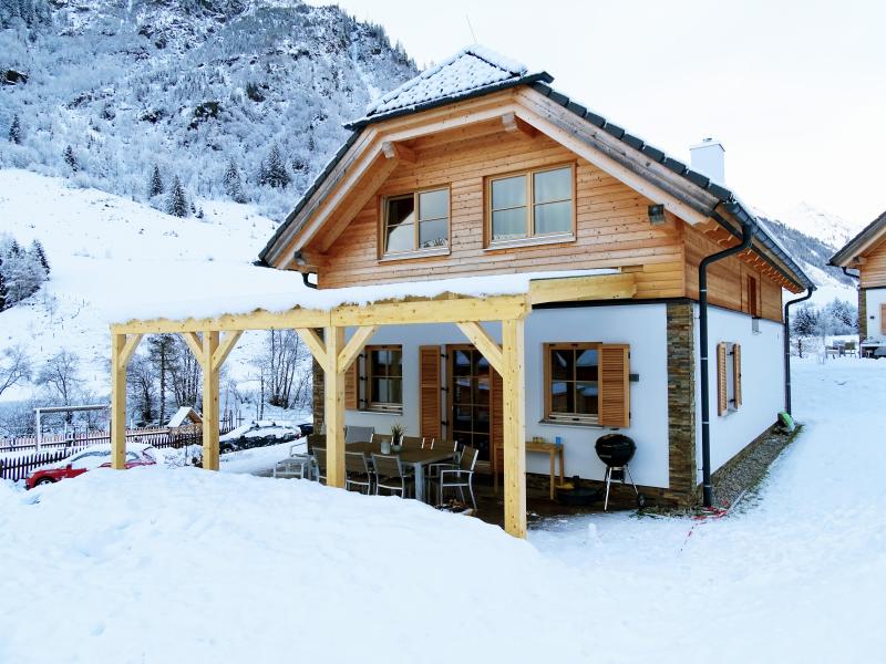 Chalet with covered terrace, sauna and nice view