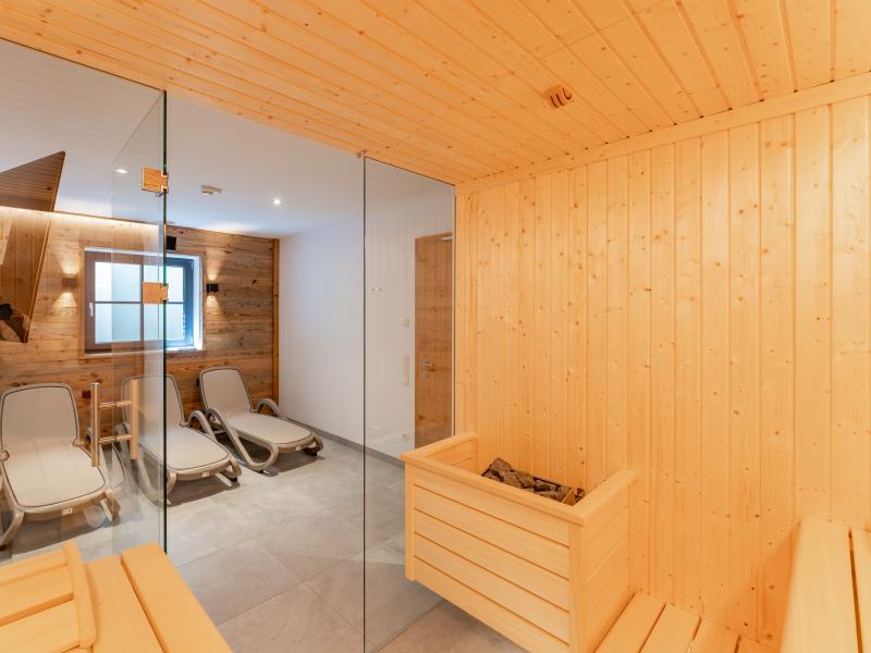 Lodge spacieux avec jardin et sauna privé
