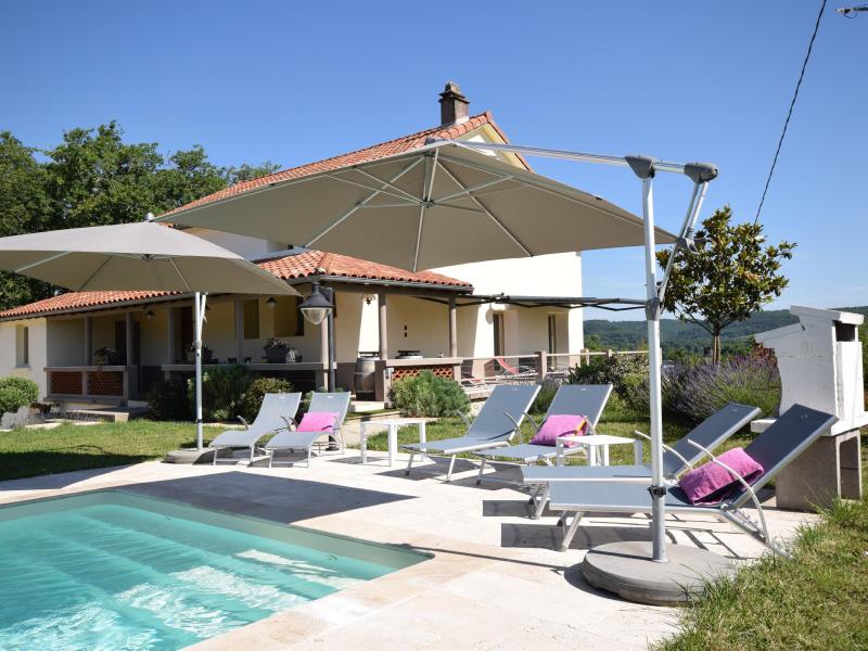 Villa with pool among the vineyards
