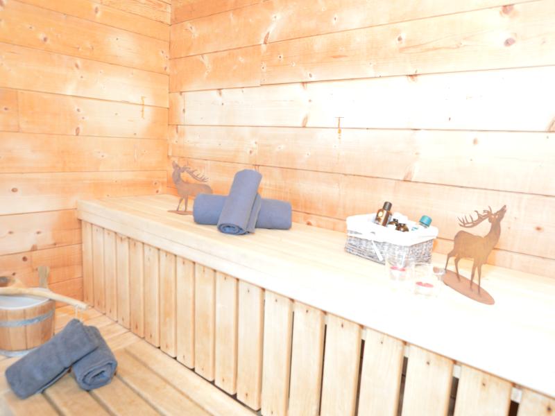 Vrijstaand chalet met sauna, met fantastisch bergpanorama