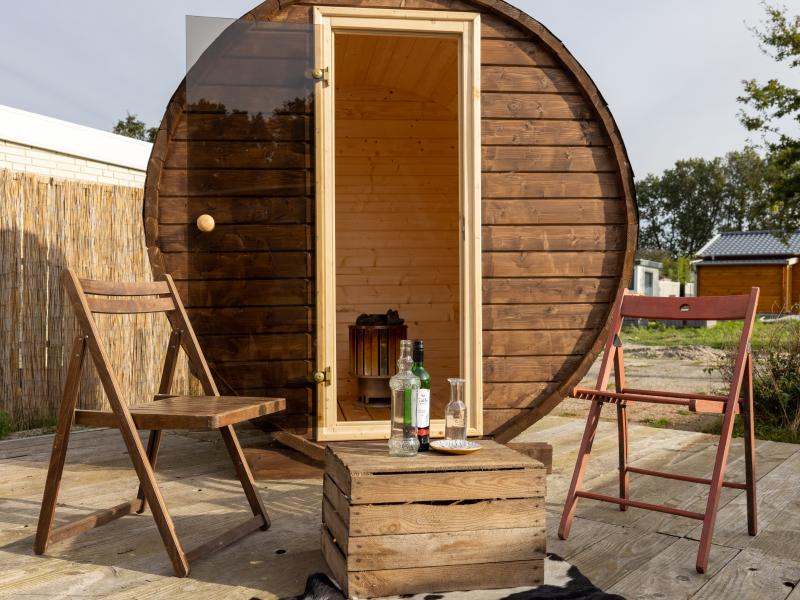 Knusse chalet met sauna in het prachtige Drenthe