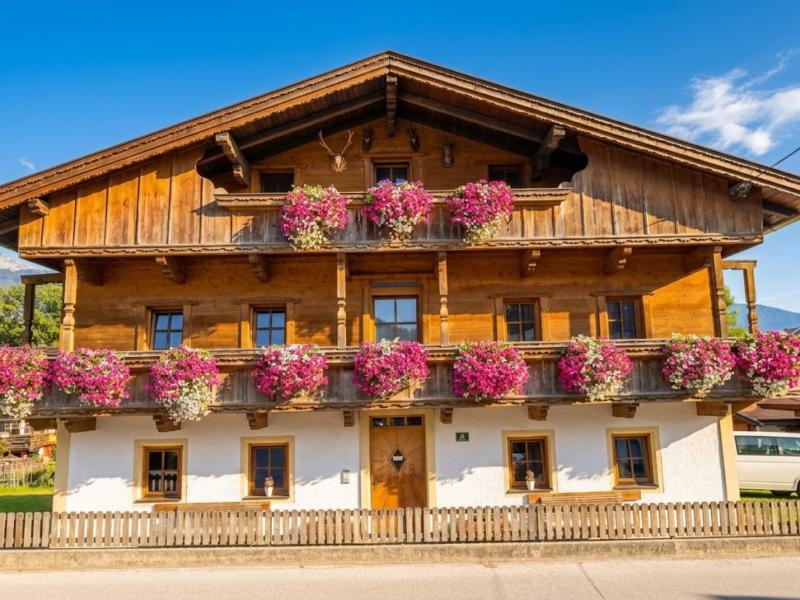 Apartment op en boerderij, 80 m van de skibus