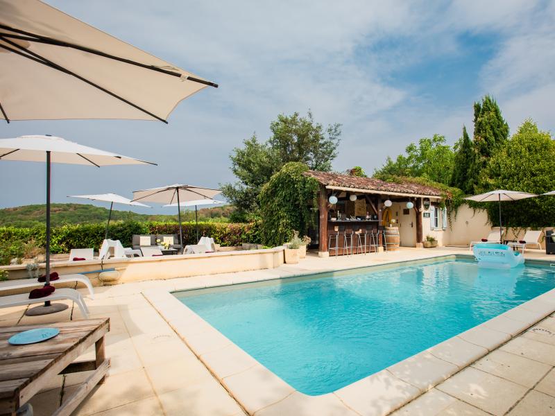 Vakantiehuis met zwembad in Dégagnac (Frankrijk) voor 6 personen