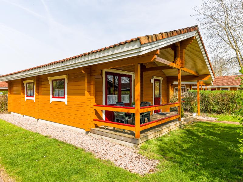 Sfeervol chalet op veelzijdig vakantiepark