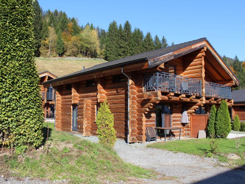 Log house near top ski resort