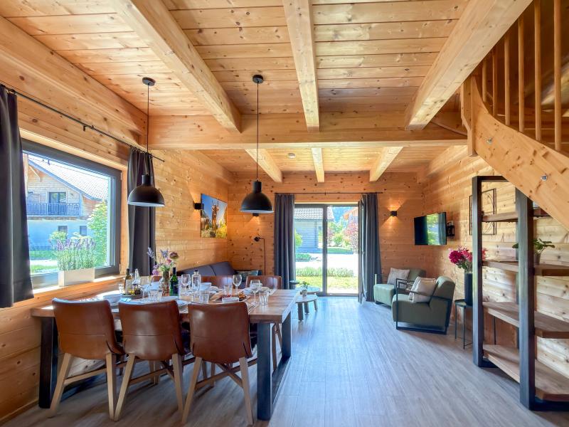 Fraai vakantiehuis op klein park bij skigebied