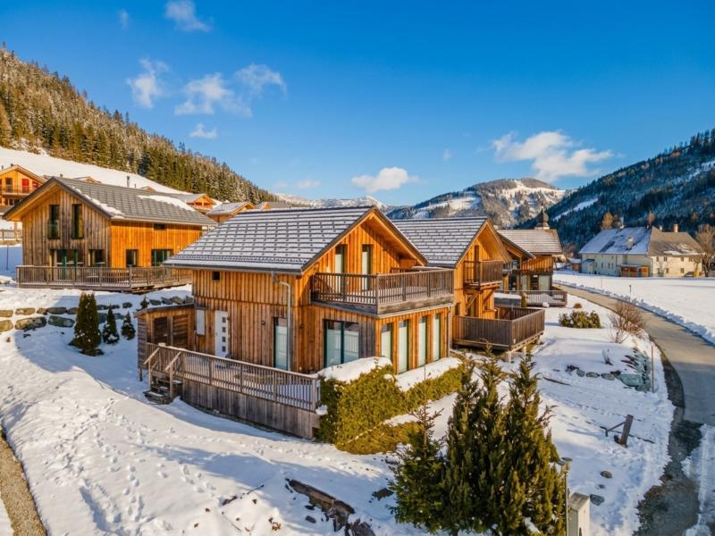Chalet in de bergen bij de pistes met sauna
