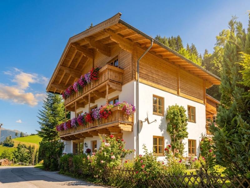 Chalet in den Alpen nahe Skigebiet KitzSki