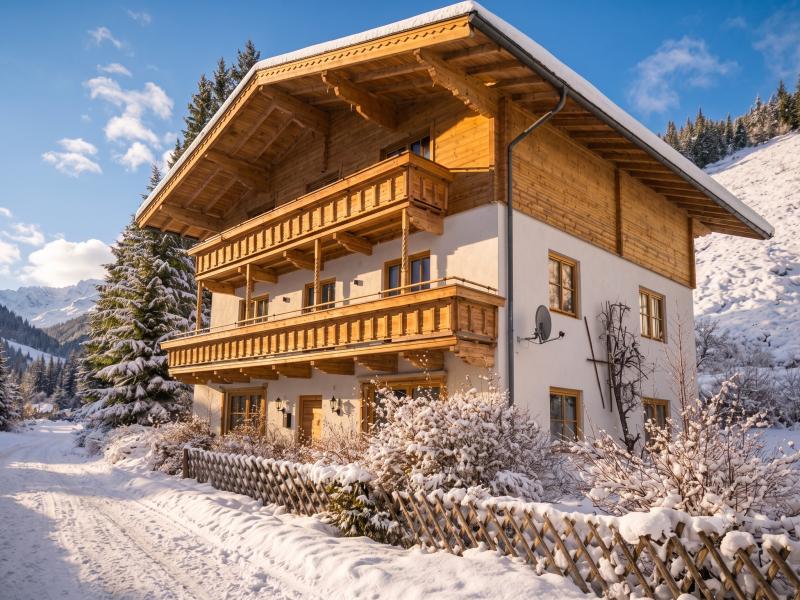 Chalet in de Alpen en bij skigebied KitzSki