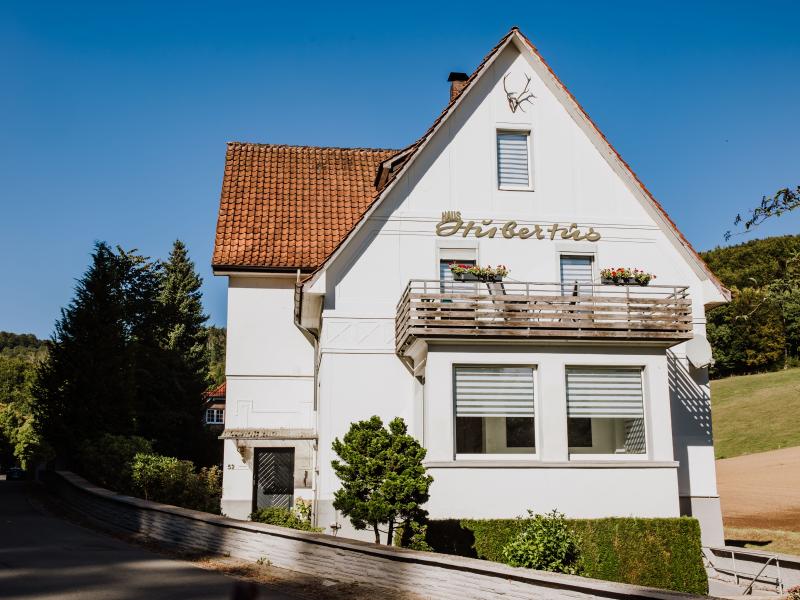Vakantieappartement met tuin in Weserbergland