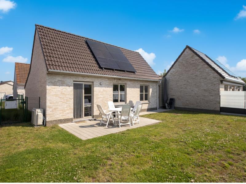 Modern vissershuis op domein Westhinder