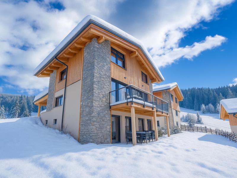 An der Piste gelegen Ferienhaus mit Sauna