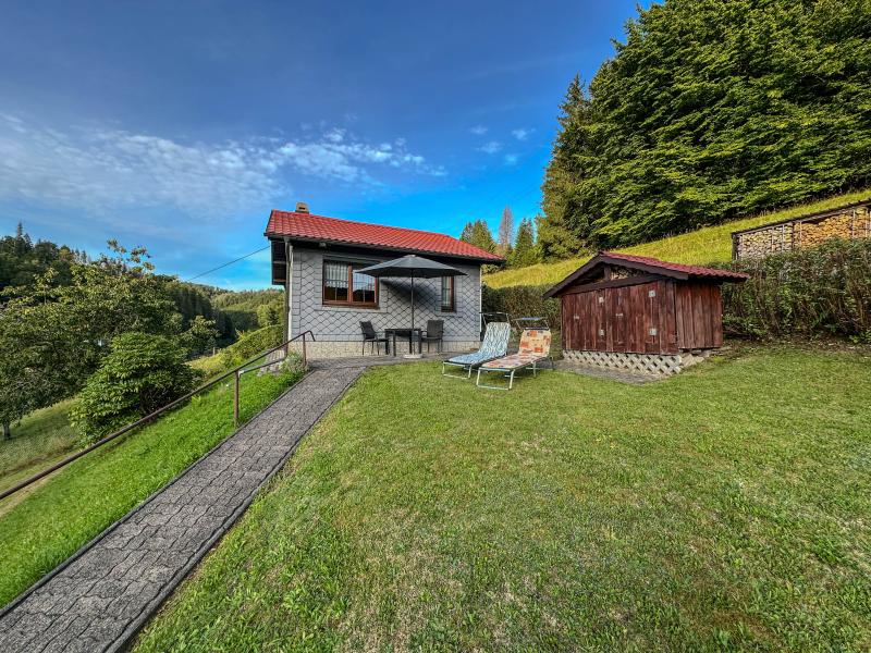 Vakantiehuis met tuin in het Thüringer Woud