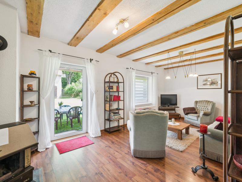 Eenvoudig appartement in de Harz met tuin