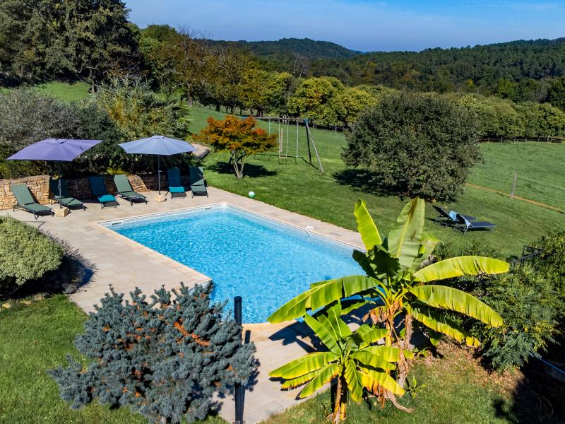 Vakantiehuis met privé zwembad in Mazeyrolles (Frankrijk) voor 8 personen