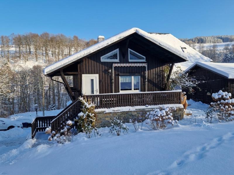 Gemütliches Holz-Ferienhaus im Erzgebirge