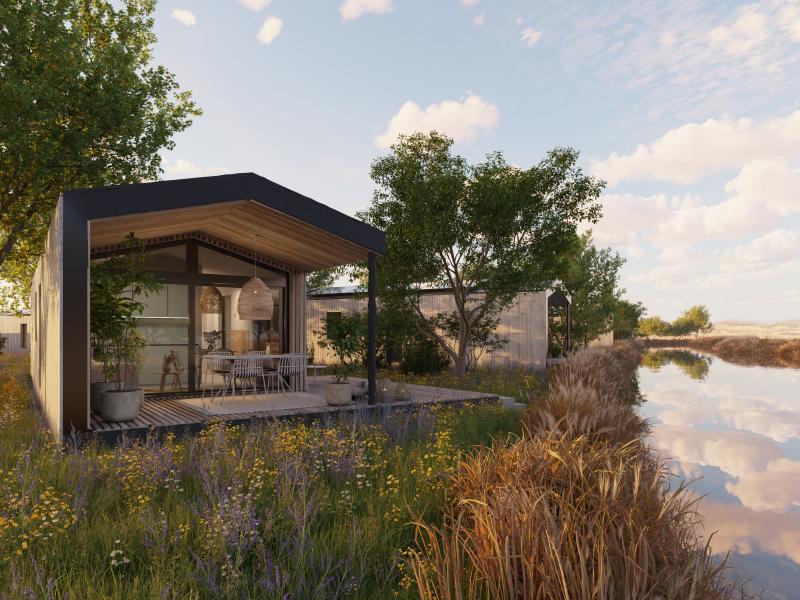 Exklusive Guesthouse mit Terrasse und Seeblick