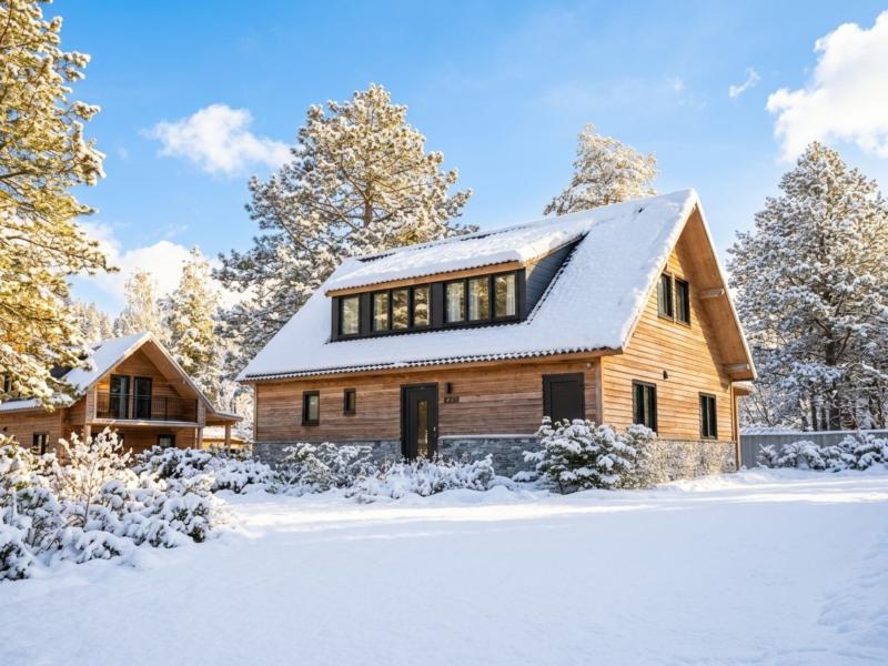 Luxe chalet aan een alpenmeer bij skigebieden