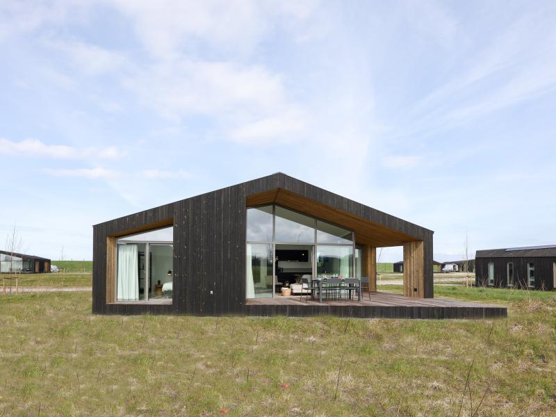 Vakantiehuis met terras en wijds uitzicht