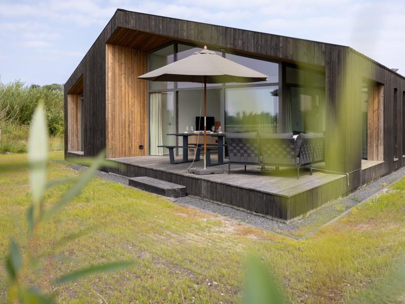 Natuurhuis met uitzicht over landerijen