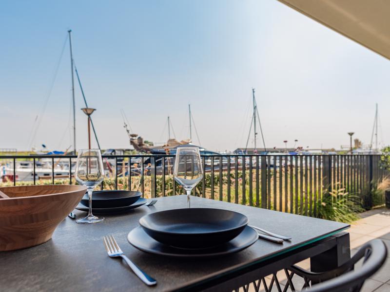 Luxe appartement aan de haven met mooi uitzicht