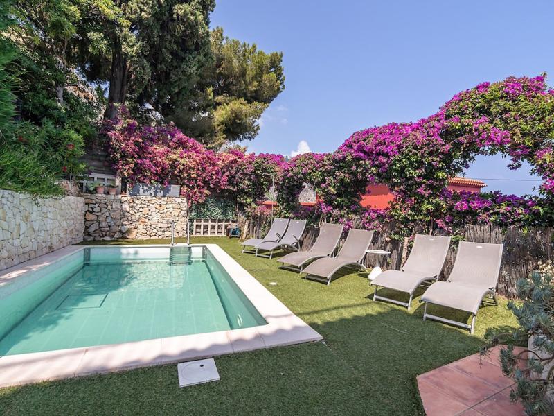 Vakantiehuis met privé zwembad in Èze (Frankrijk) voor 6 personen