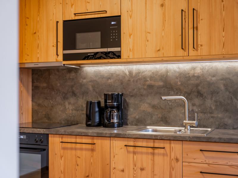 Groots appartement met ski in, ski out en sauna