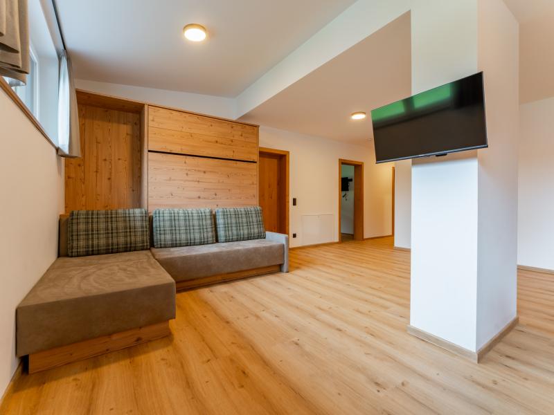 Groots appartement met ski in, ski out en sauna