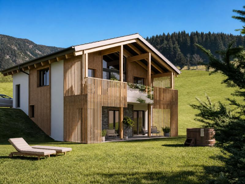 Prachtig ski in-ski out chalet met sauna en tuin