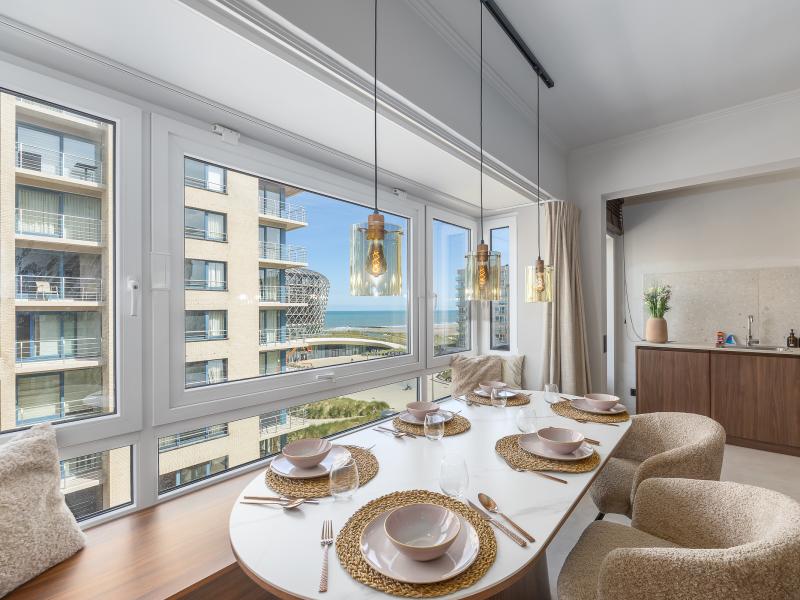 Stilvolle Apartment mit Meerblick in Middelkerke