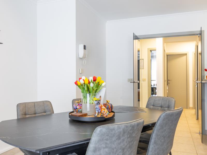 Gelijkvloers appartement voor 6 personen.