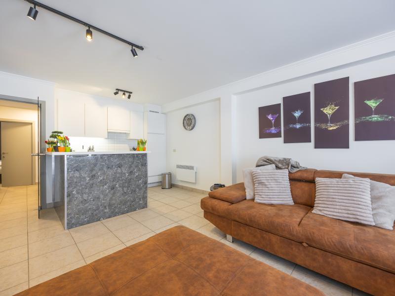 Gelijkvloers appartement voor 6 personen.