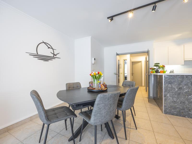 Gelijkvloers appartement voor 6 personen.