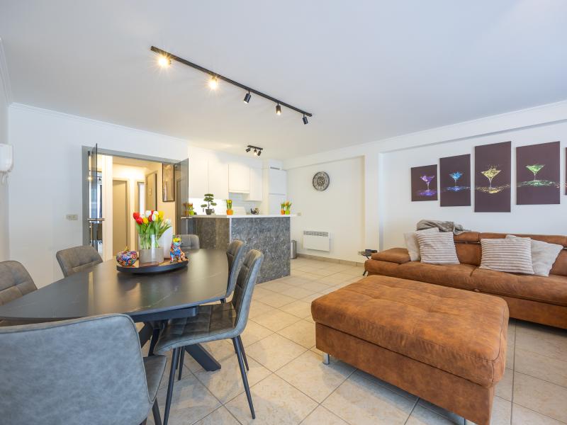 Gelijkvloers appartement voor 6 personen.