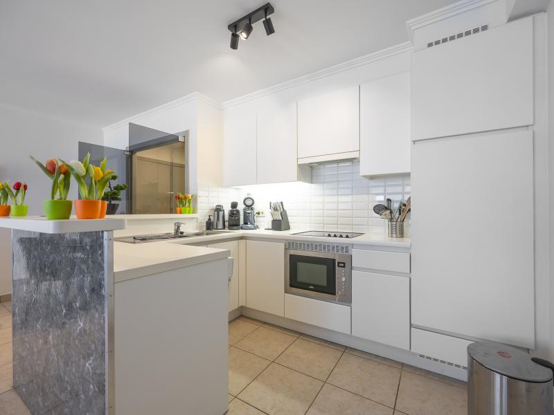 Gelijkvloers appartement voor 6 personen.