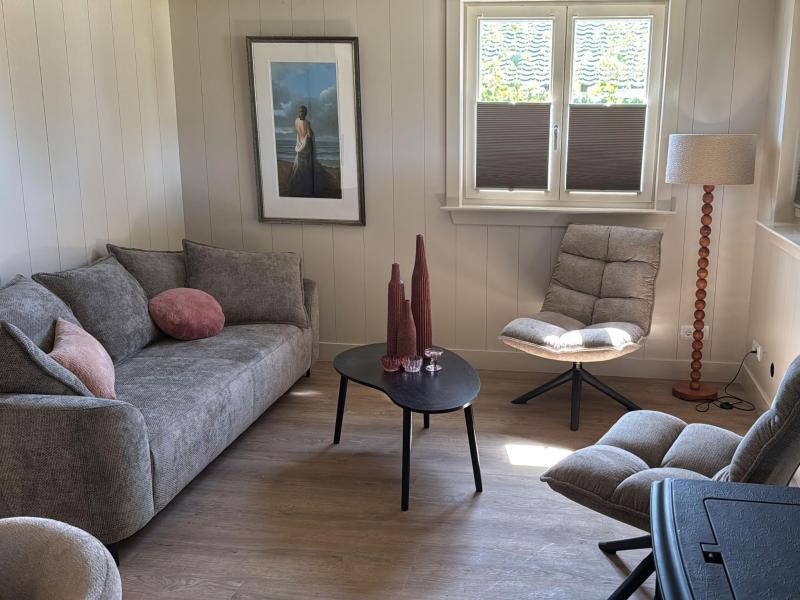Knusse lodge met houtkachel voor 4 personen