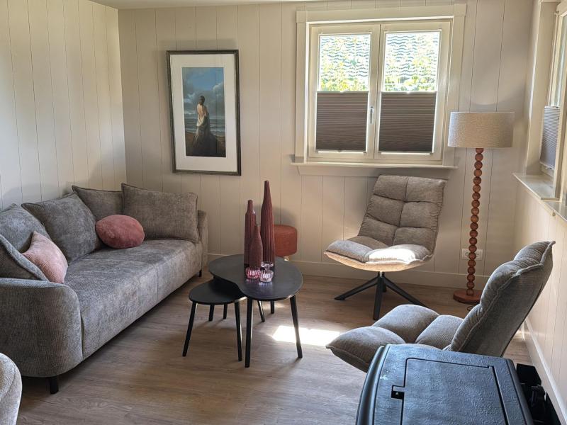 Knusse lodge met houtkachel voor 4 personen